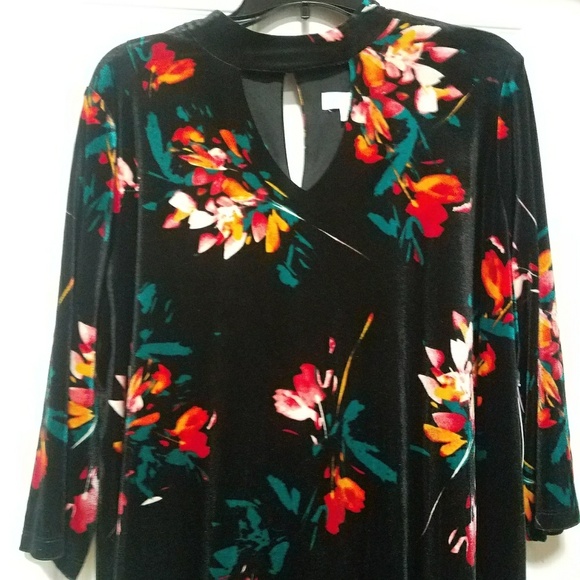 Black Multi Color Dress - Picture 1 of 2